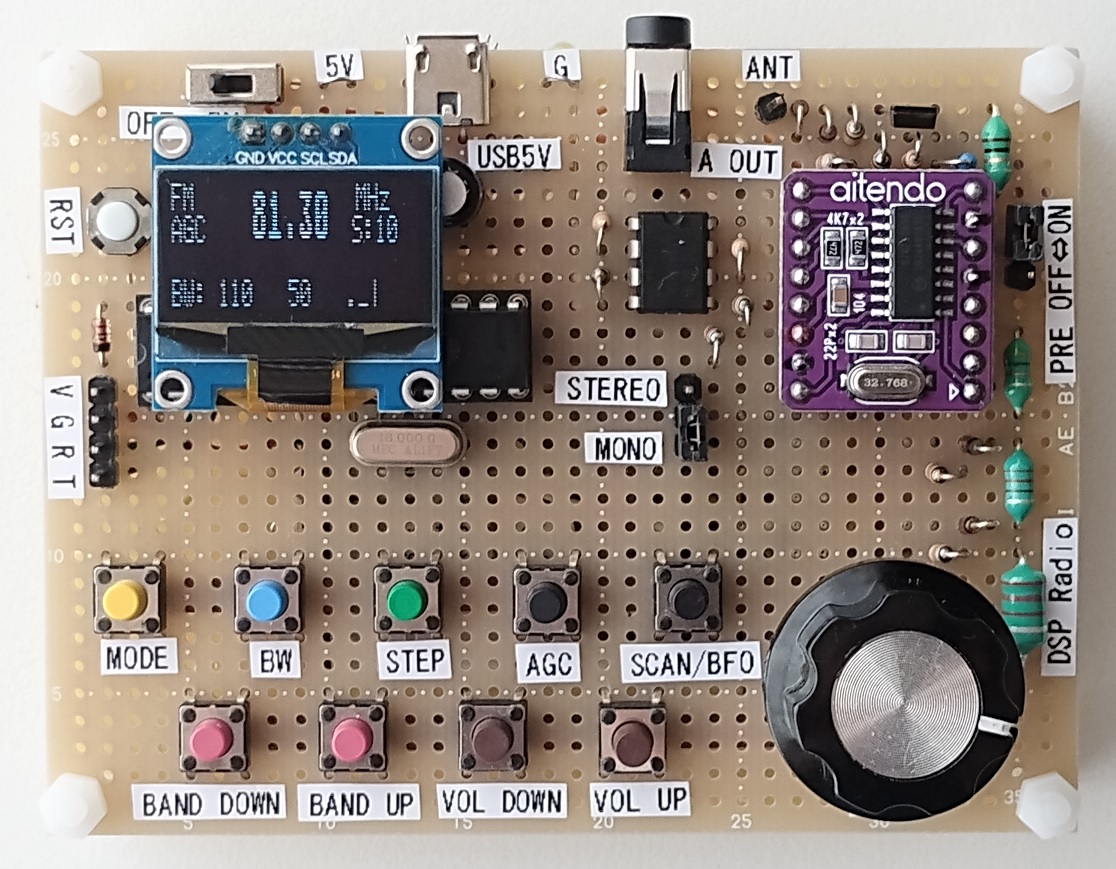 DSPラジオチップSi4732-A10を動かす | ELSPINA VEINZ TECH BLOG